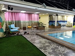 Pool side