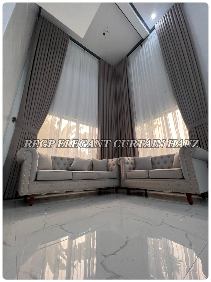 RING CURTAINS HIGH CEILING